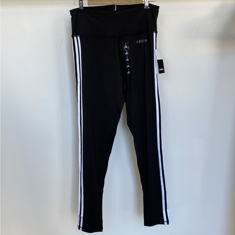 Adidas Climalite joggers black pants Size: Large